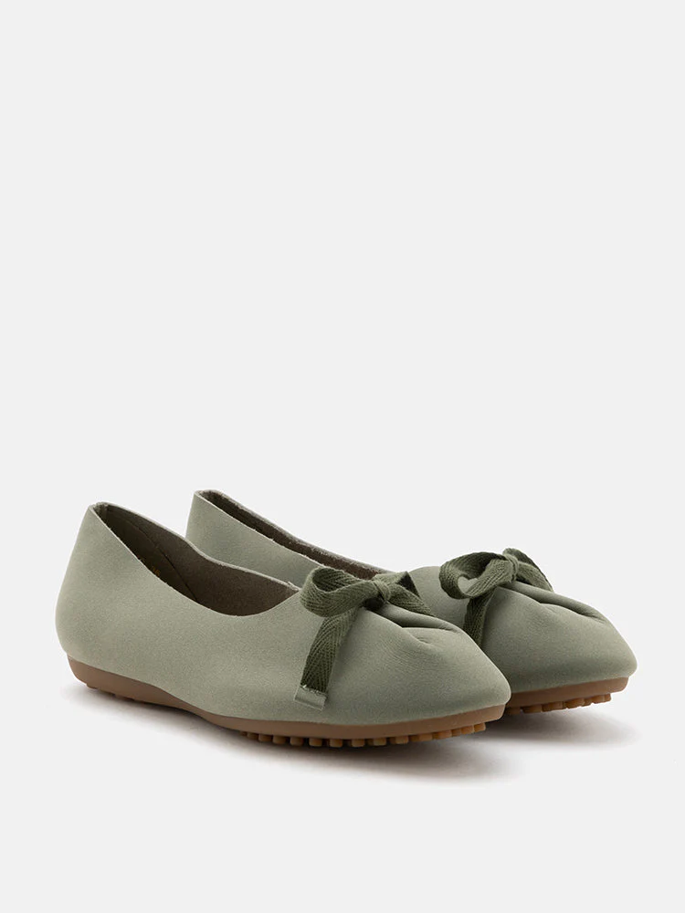 Adriana Tied Bow Flats - Image 17