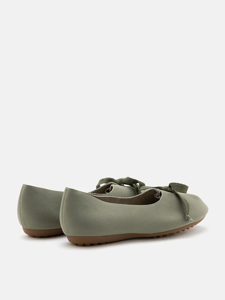 Adriana Tied Bow Flats - Image 20