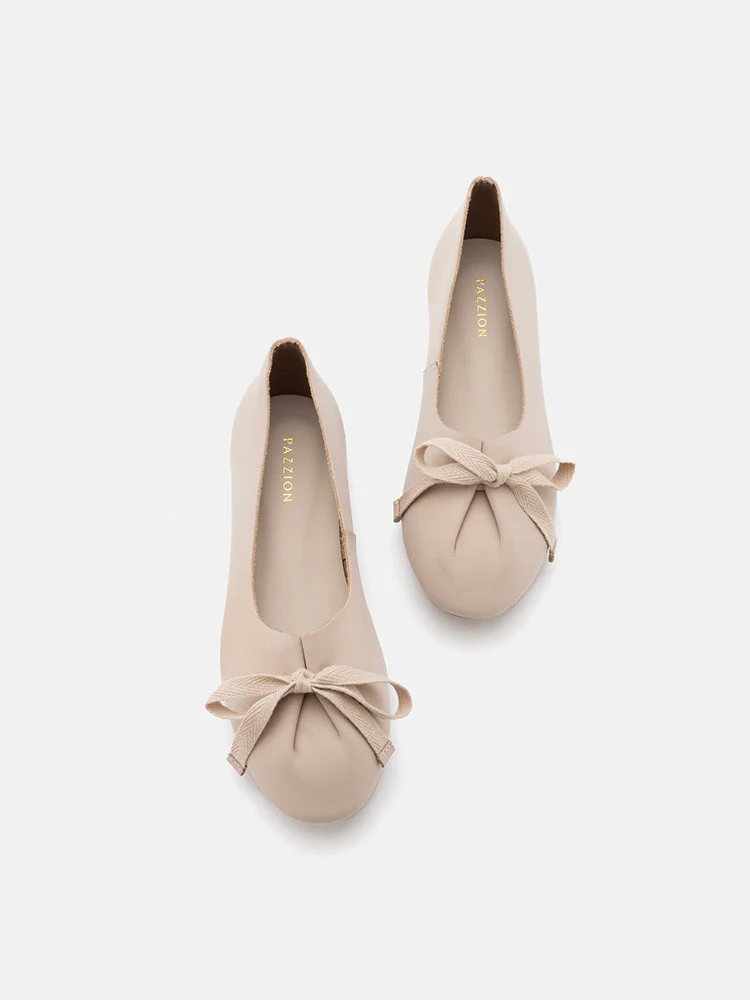Adriana Tied Bow Flats - Image 6