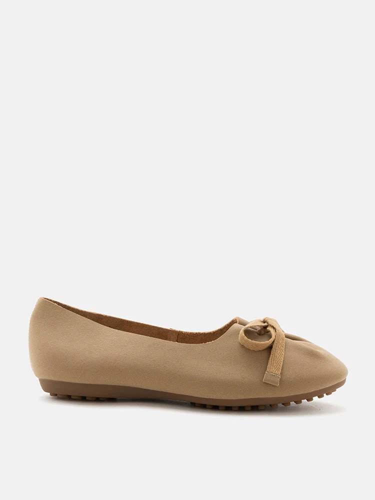 Adriana Tied Bow Flats - Image 8