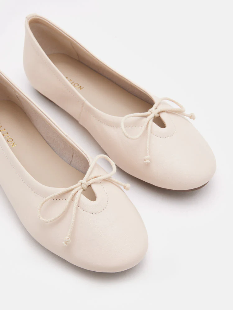 Rhea Bow Ballerinas - Image 4