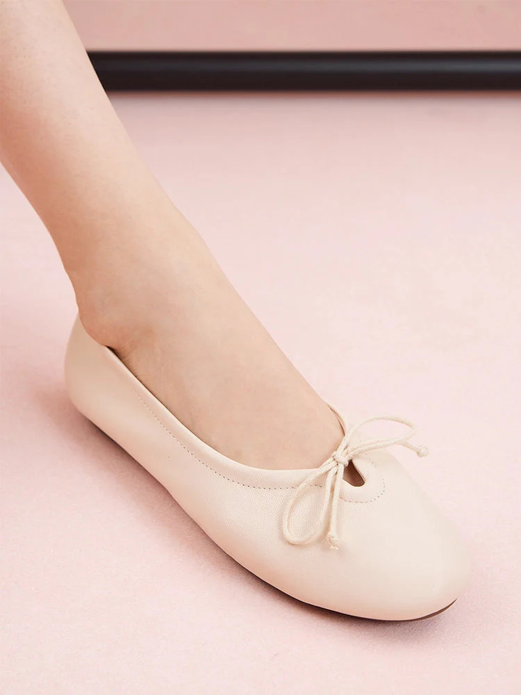 Rhea Bow Ballerinas - Image 5