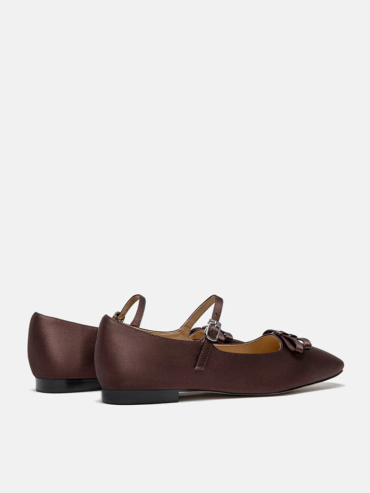 Aylin Silk Double Bow Mary Janes - Image 8