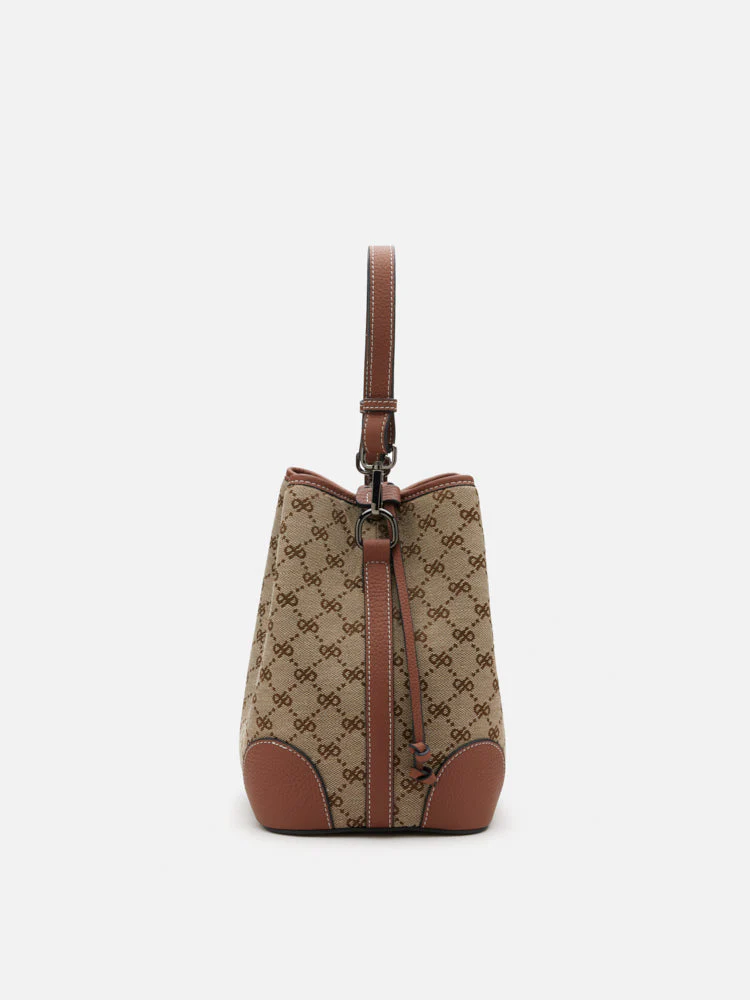 Hedi Monogram Bucket Bag - Image 6
