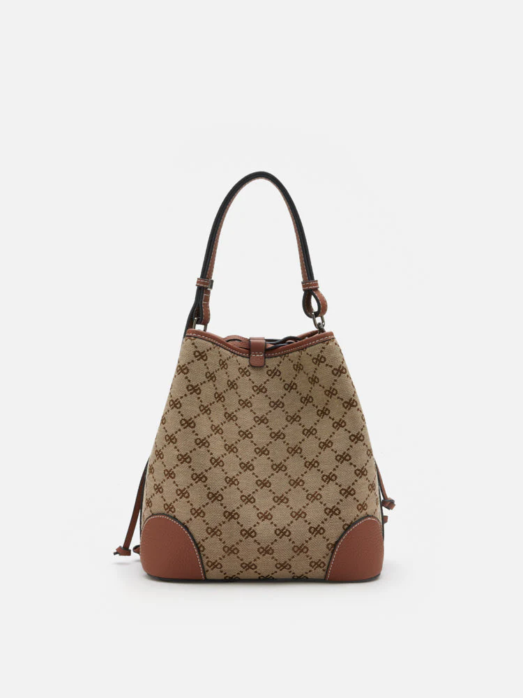 Hedi Monogram Bucket Bag - Image 7