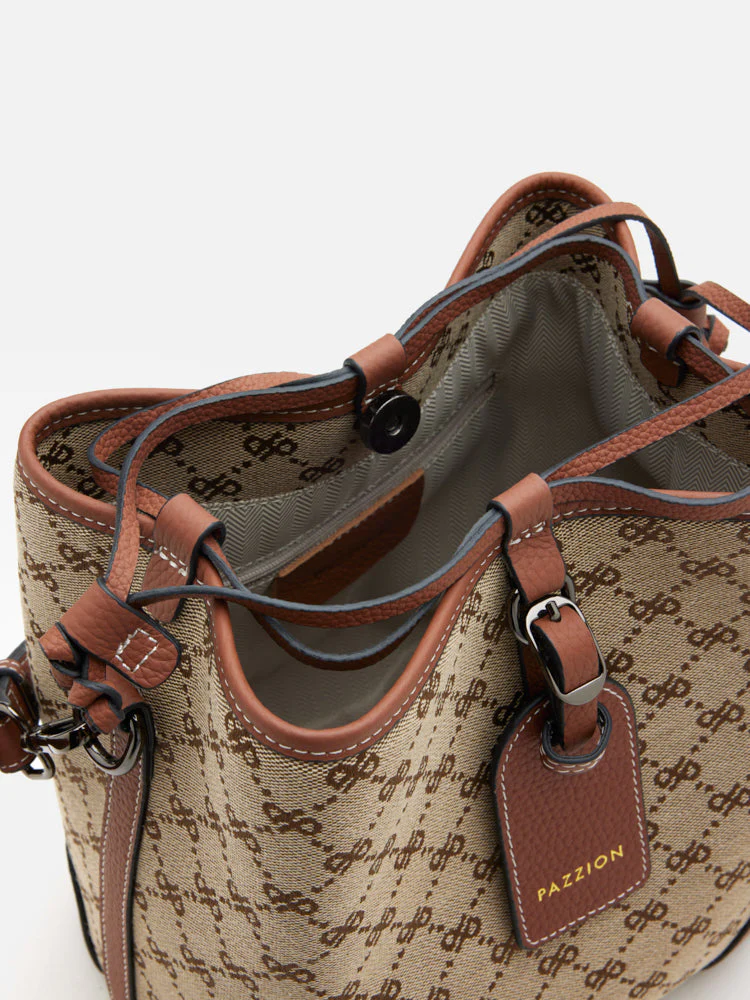 Hedi Monogram Bucket Bag - Image 8