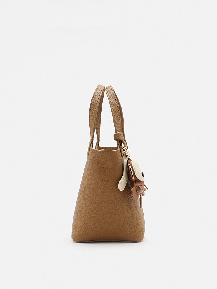 Haley Leather Charmed Bucket Bag - Image 17