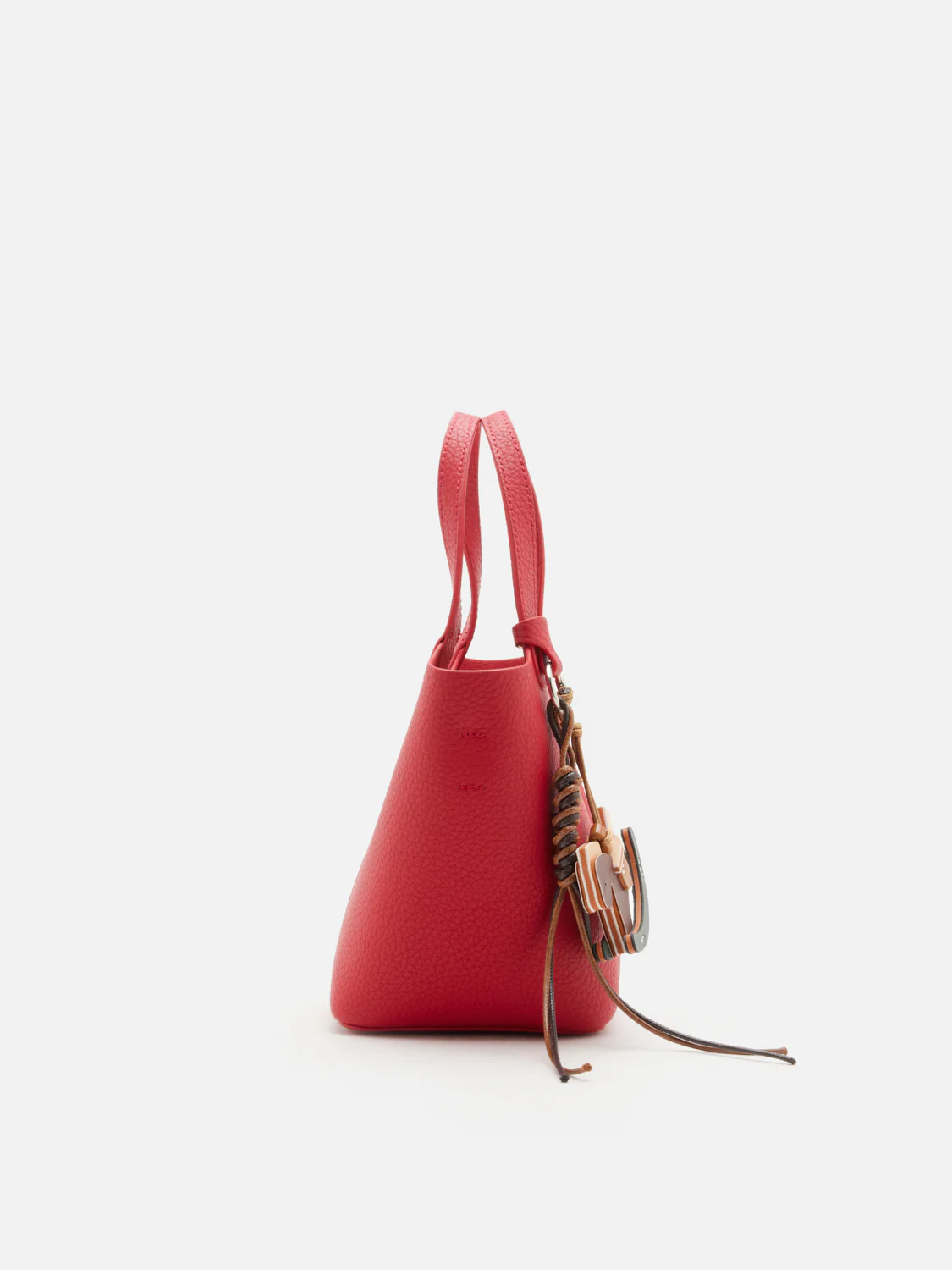 Haley Leather Charmed Bucket Bag - Image 3