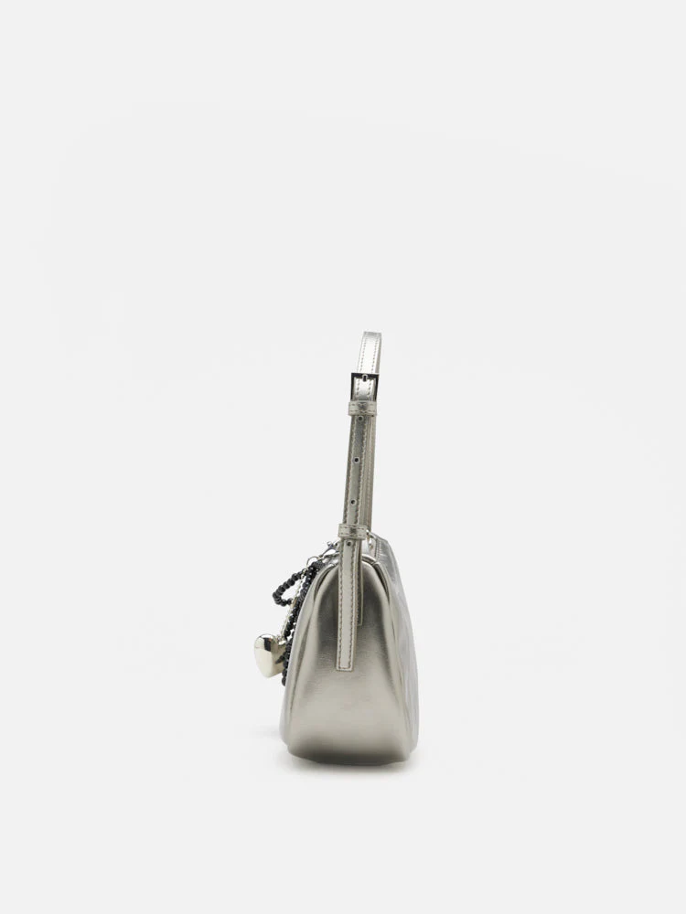 Luna Bow-Charm Slouchy Bag - Image 11