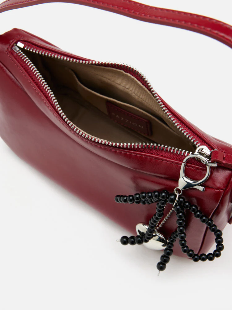 Luna Bow-Charm Slouchy Bag - Image 7
