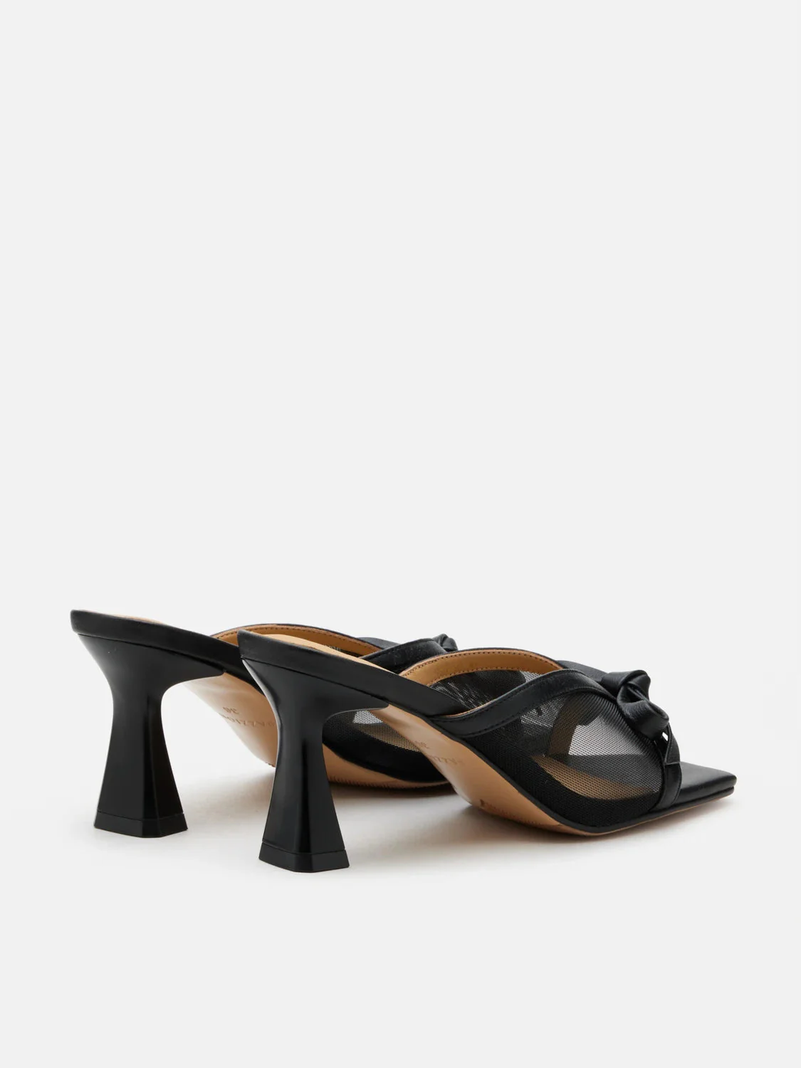 Uira Mesh Bow Mule Heels - Image 14