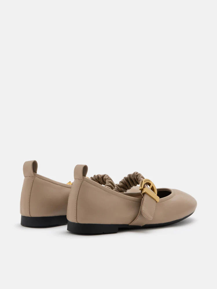 Judith Ruched Strap Maryjanes - Image 6