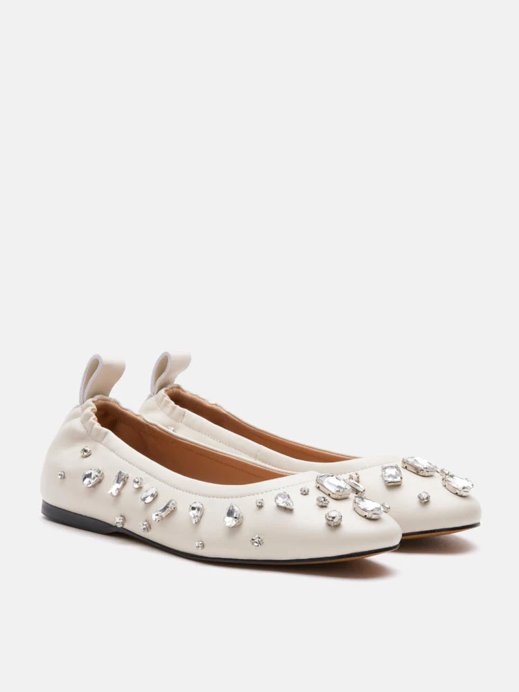 Levante Diamante Embellished Flats - Image 10