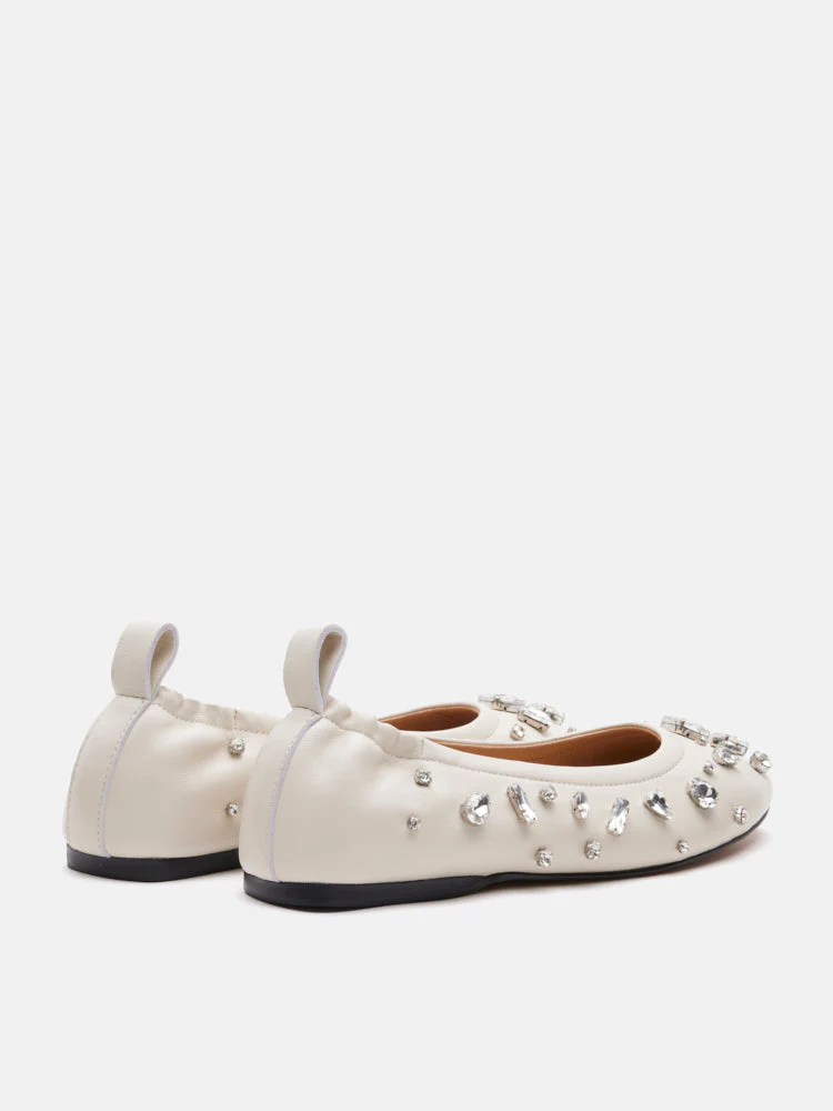 Levante Diamante Embellished Flats - Image 13