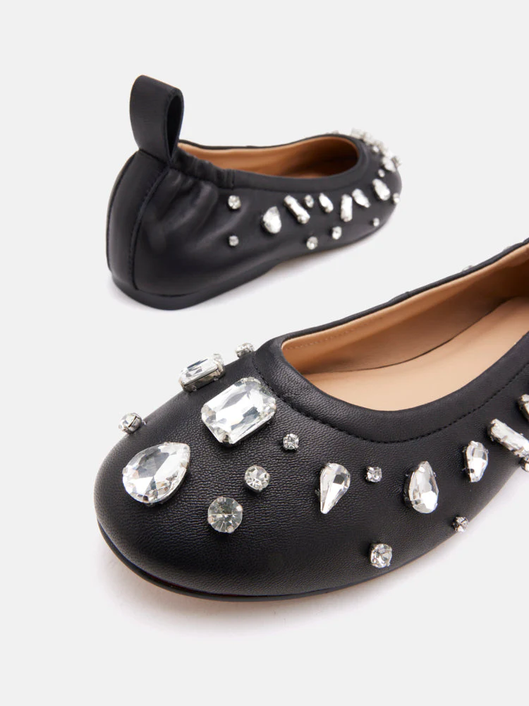 Levante Diamante Embellished Flats - Image 4