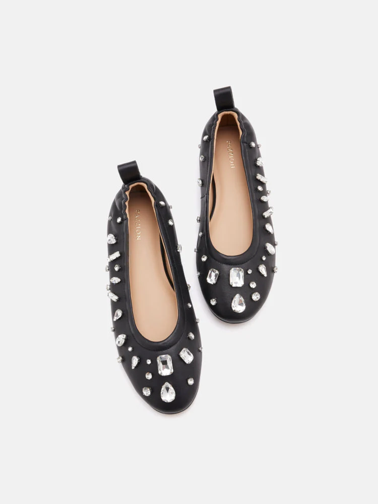 Levante Diamante Embellished Flats - Image 6