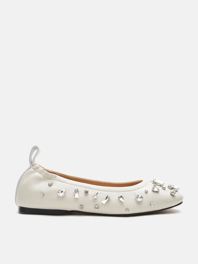 Levante Diamante Embellished Flats - Image 9
