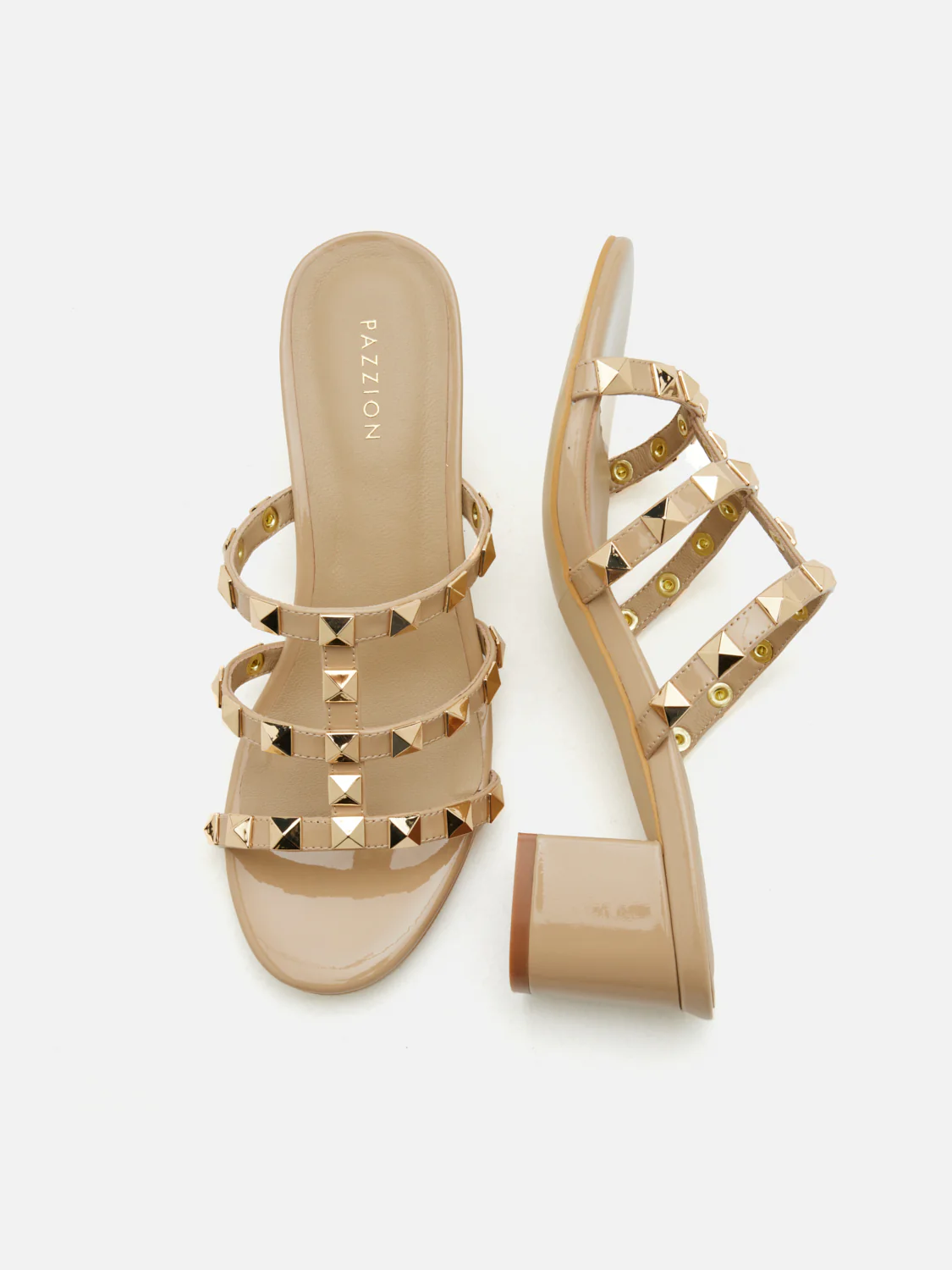 Dion Studded Slide Sandals - Image 4