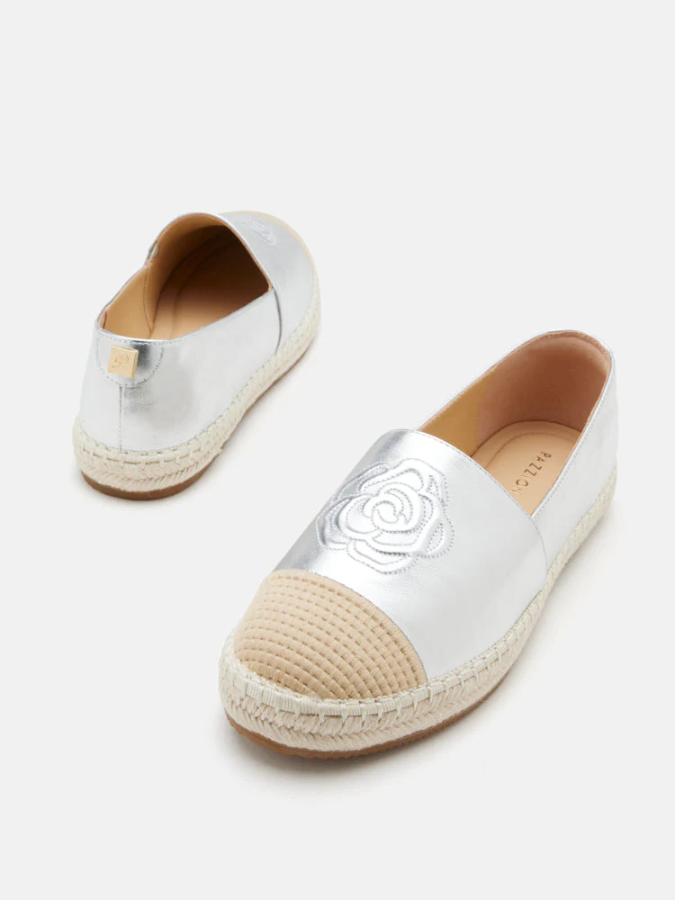 Brea Embossed Espadrille Flats - Image 12