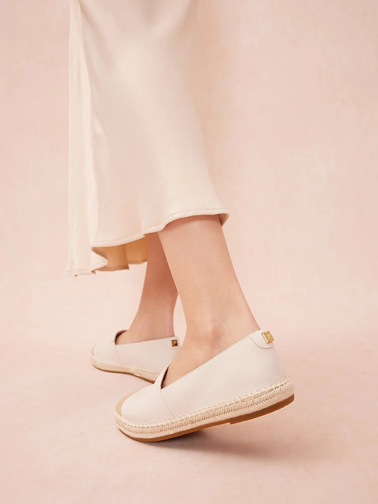 Brea Embossed Espadrille Flats - Image 7