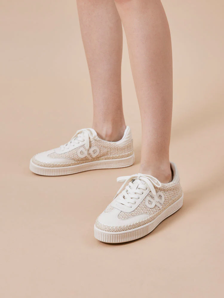 Maris Woven Jute Sneakers - Image 10