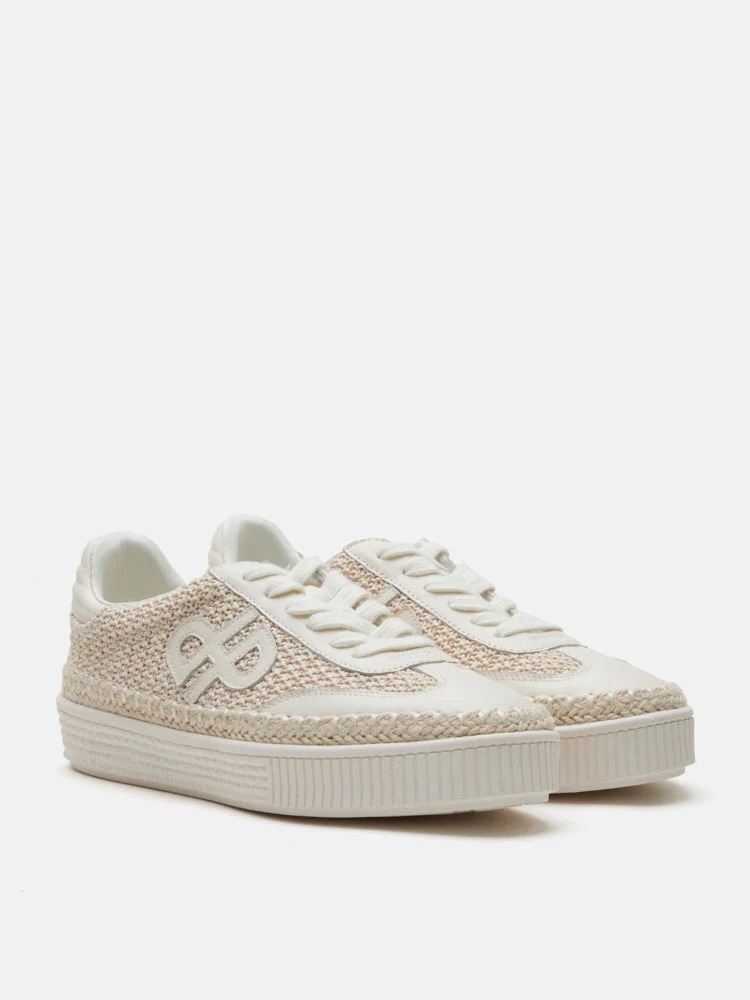 Maris Woven Jute Sneakers - Image 11