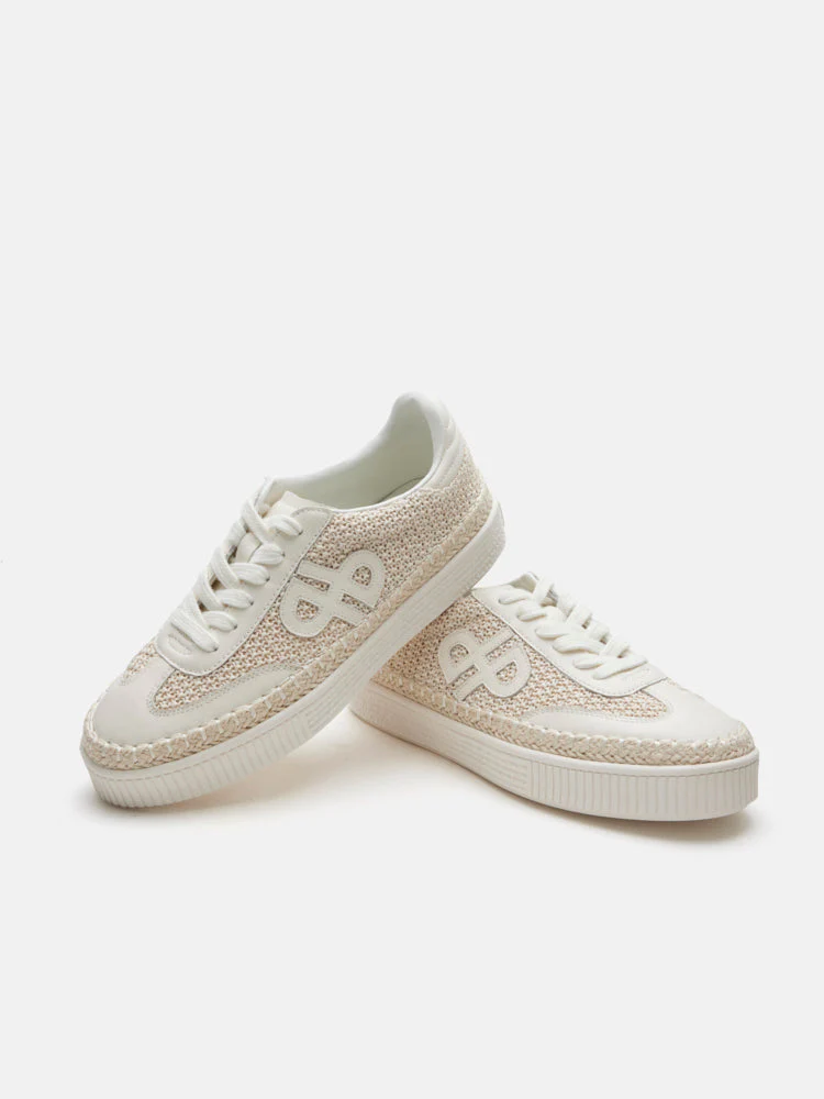 Maris Woven Jute Sneakers - Image 12