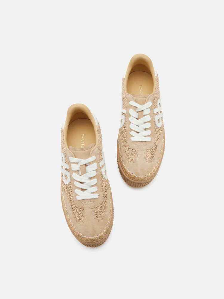 Maris Woven Jute Sneakers - Image 6