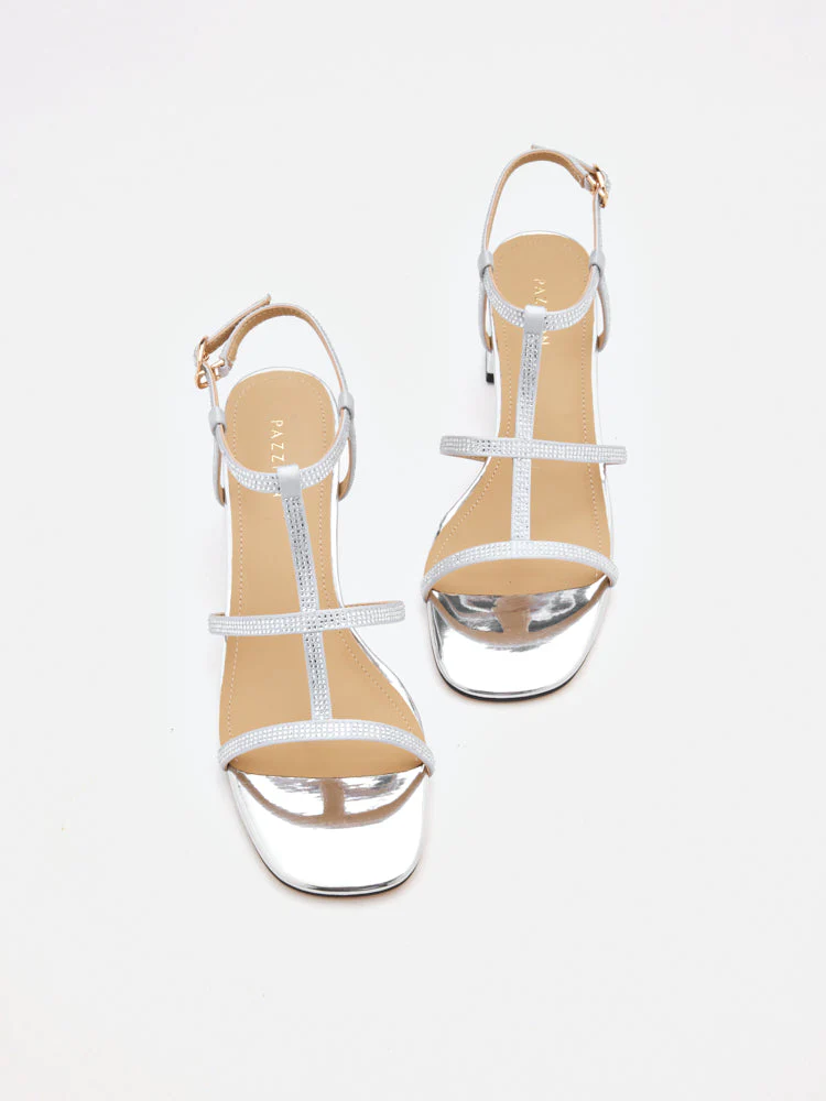 Rumi Crystal Embellished Strappy Sandal Heels - Image 5