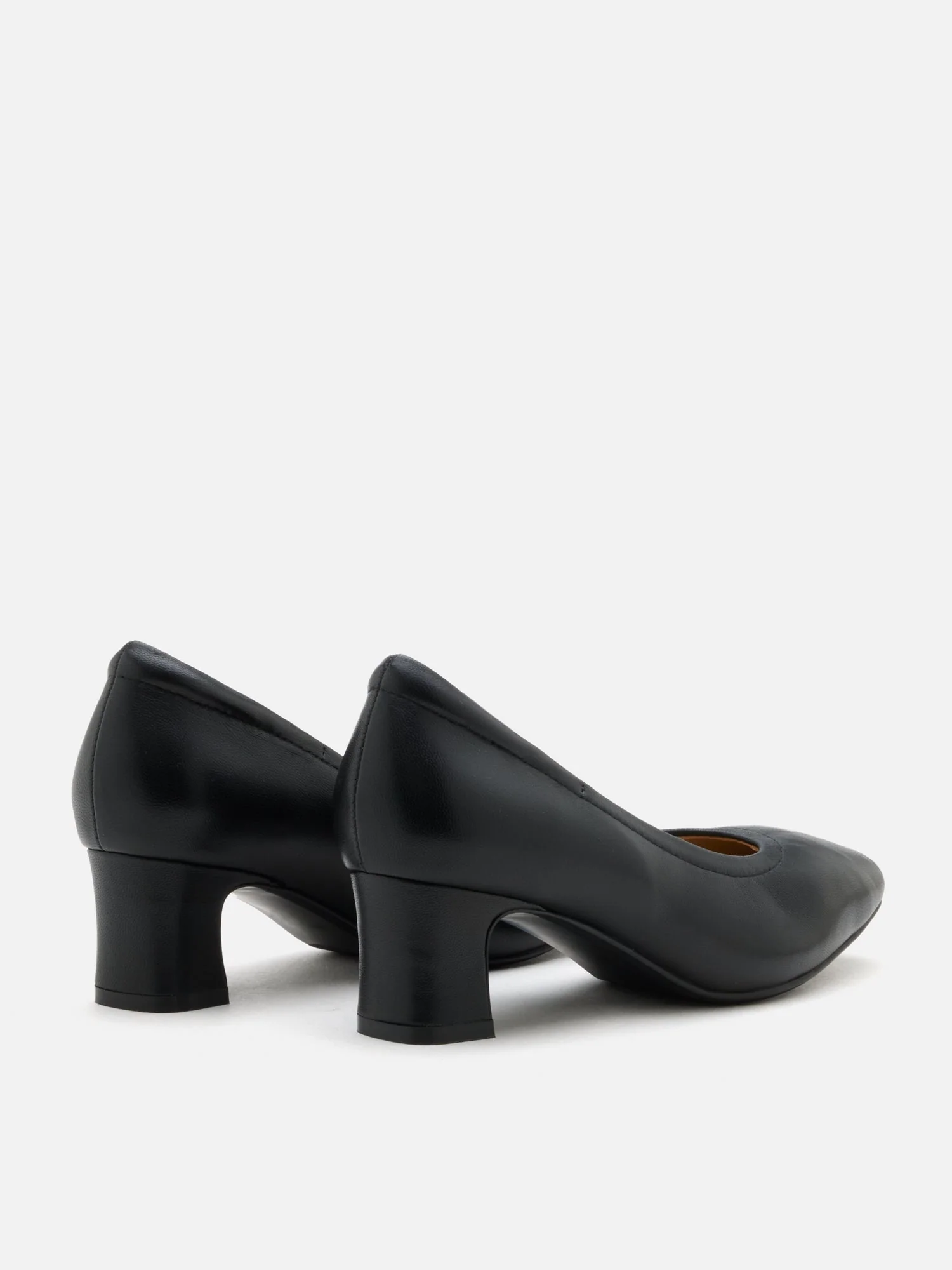 Herve Square Toe Low Heels - Image 14