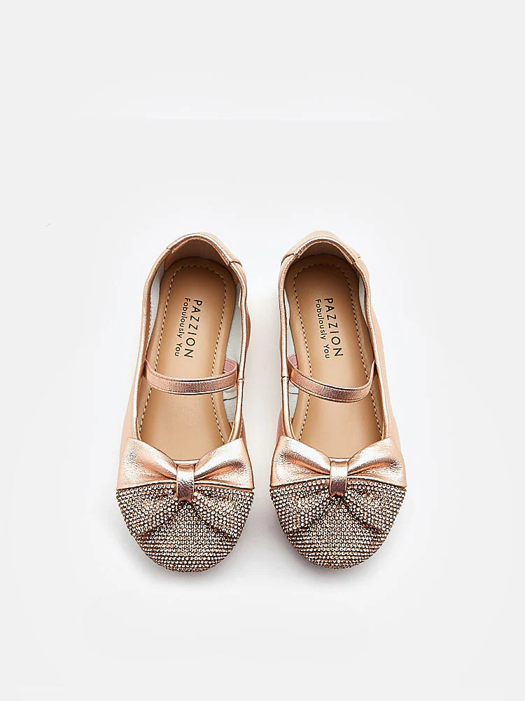 Mini Ayelet Diamante Mary Jane Ballerinas - Image 4