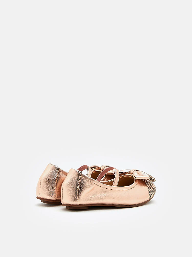 Mini Ayelet Diamante Mary Jane Ballerinas - Image 5