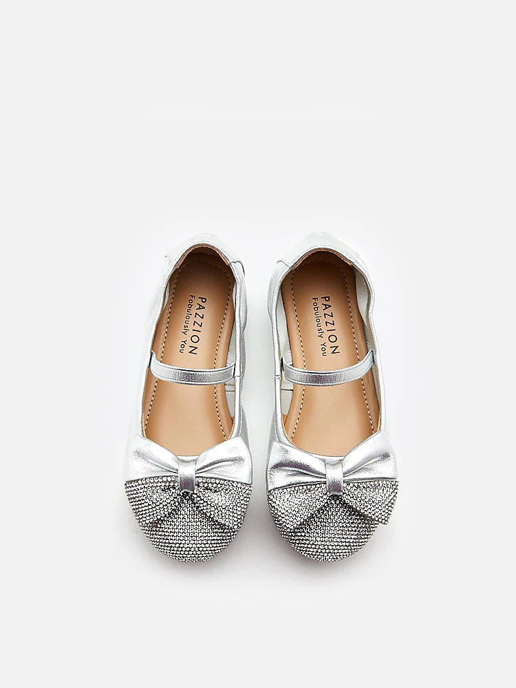 Mini Ayelet Diamante Mary Jane Ballerinas - Image 9