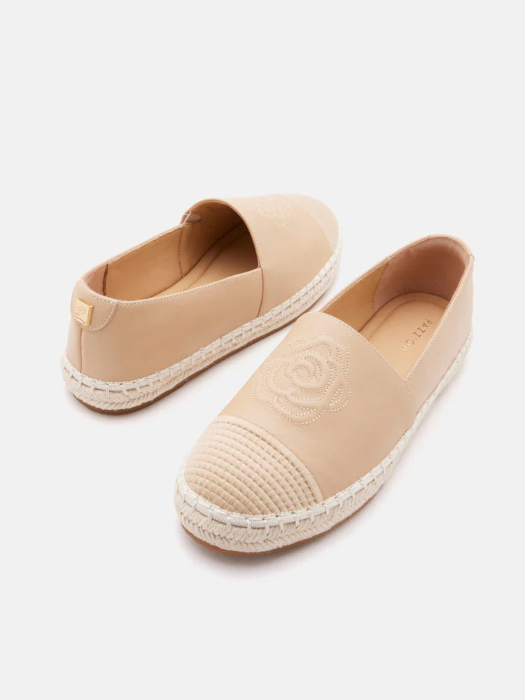 Brea.O Embossed Espadrille Flats - Image 4