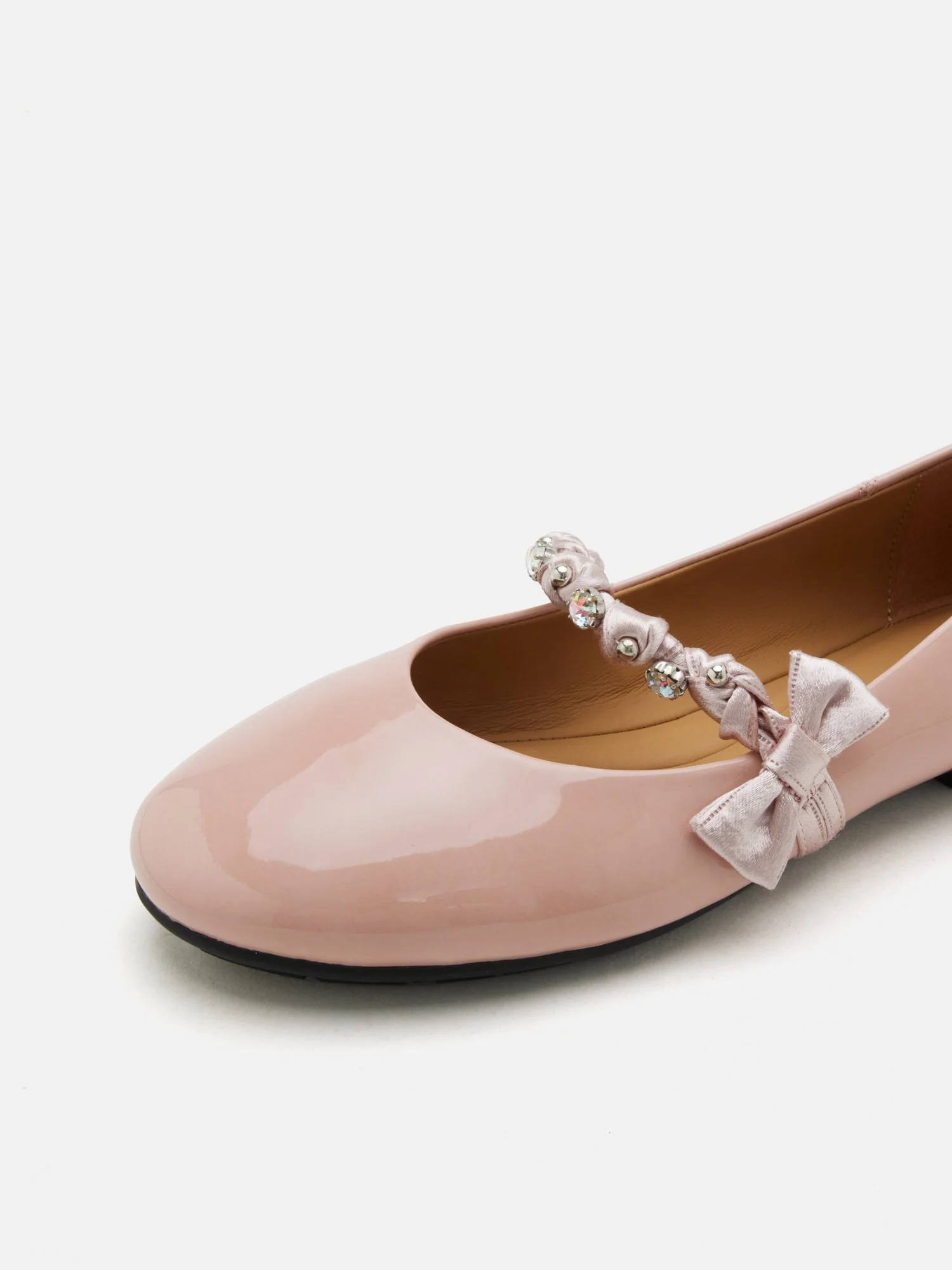 Guillame Braided Strap Patent Mary Janes - Image 4
