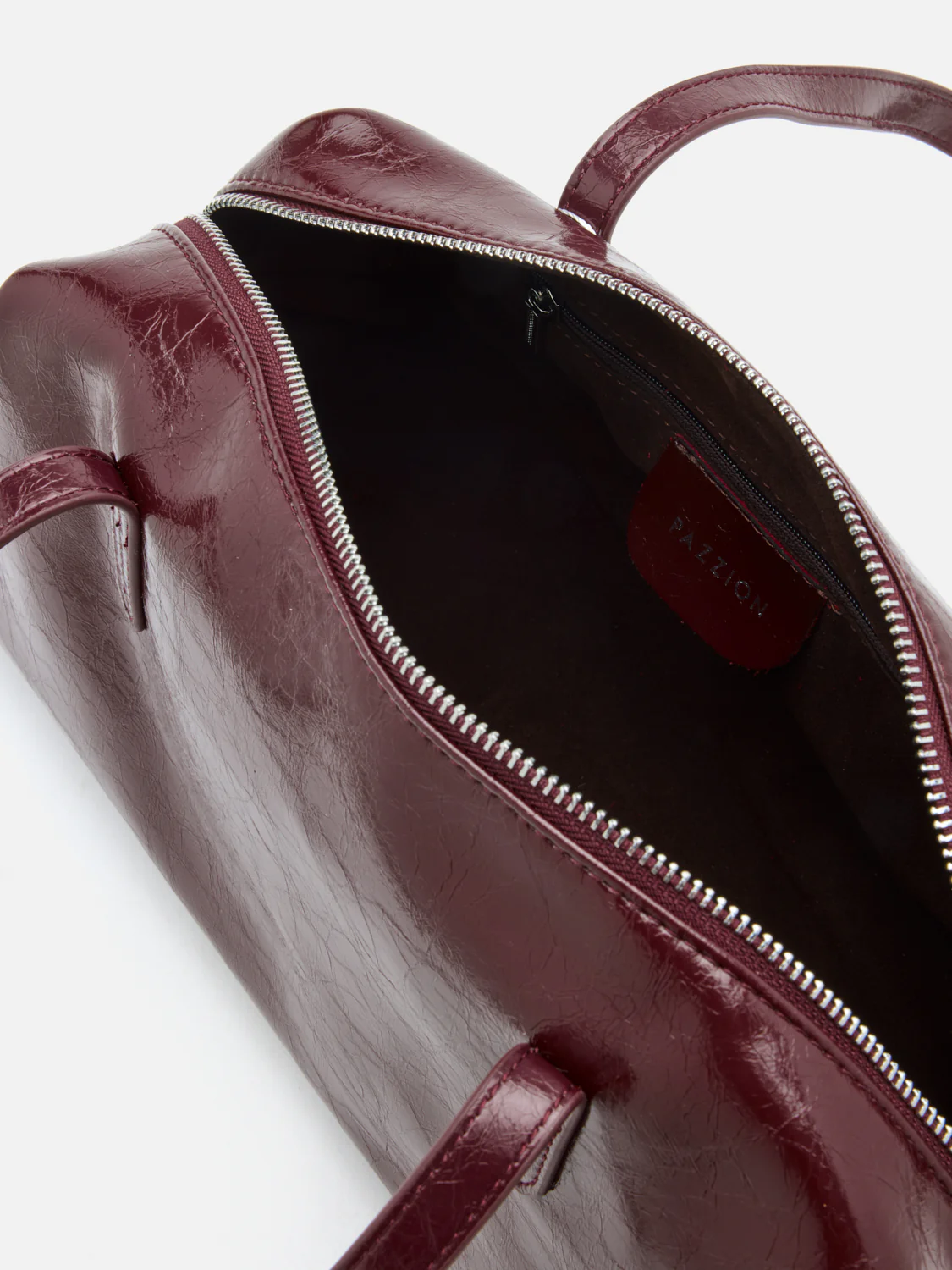 Louella Crinkled Elongated Handle Bag - Image 5