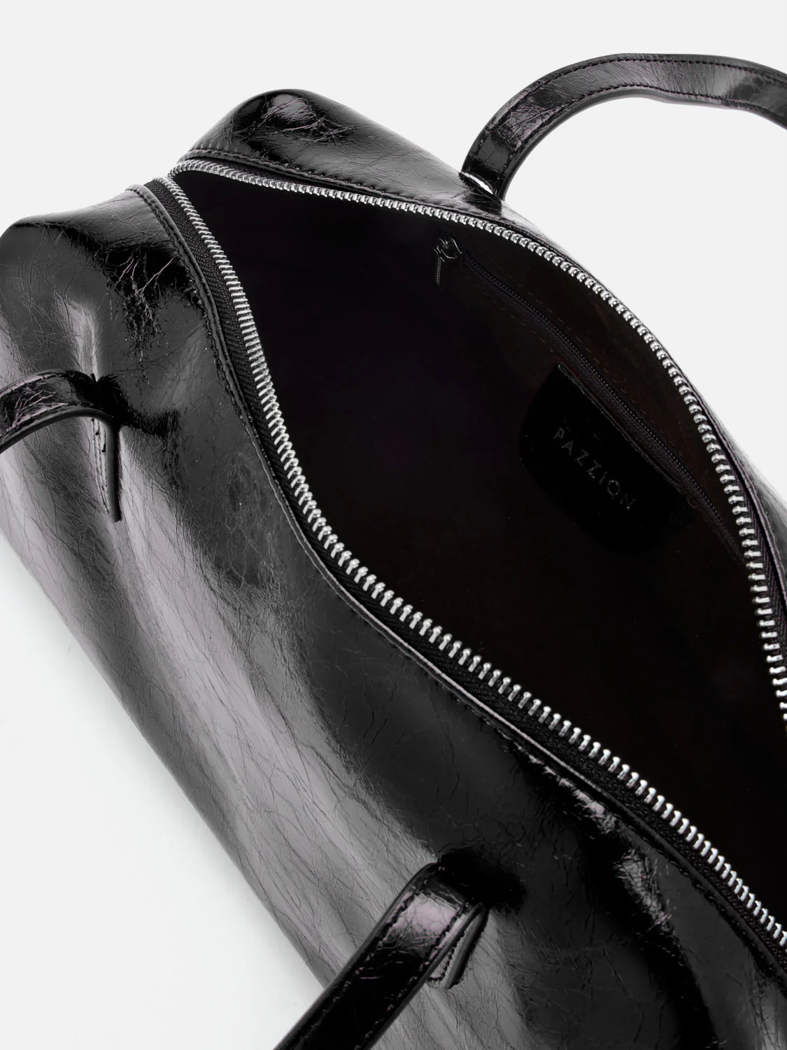 Louella Crinkled Elongated Handle Bag - Image 9